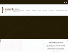 Tablet Screenshot of christkirknc.com